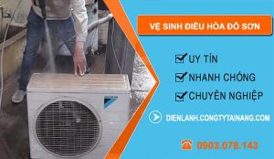 dịch vụ vệ sinh điều hòa đồ sơn