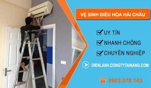 dịch vụ vệ sinh điều hòa hải châu