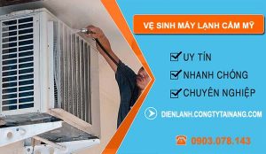 dịch vụ vệ sinh máy lạnh cẩm mỹ