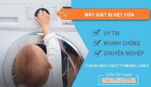 khắc phục máy giặt bị kẹt cửa