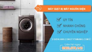 khắc phục máy giặt bị mất nguồn điện