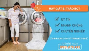 khắc phục máy giặt bị trào bọt