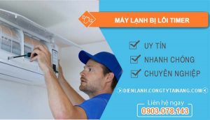 khắc phục máy lạnh bị lỗi timer