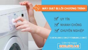 máy giặt bị lỗi chương trình