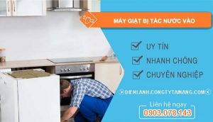 máy giặt bị tắt nước vào