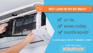 máy lạnh bị hư bo mạch
