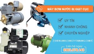 nguyên nhân máy bơm nước bị giật cục
