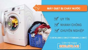 nguyên nhân máy giặt bị chảy nước