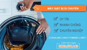 nguyên nhân máy giặt bị di chuyển
