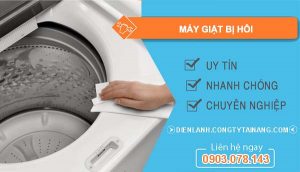 nguyên nhân máy giặt bị hôi