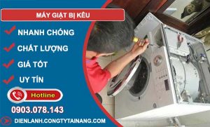 nguyên nhân máy giặt bị kêu