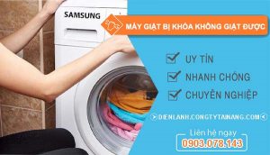 nguyên nhân máy giặt bị khoá không giặt được