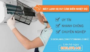 nguyên nhân máy lạnh bị hư cảm biến nhiệt độ