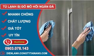 nguyên nhân tủ lạnh bị đổ mồ hôi ngăn đá