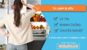 nguyên nhân tủ lạnh bị kêu
