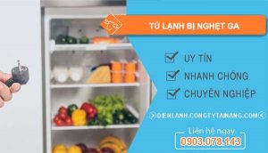 nguyên nhân tủ lạnh bị nghẹt ga