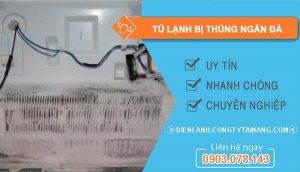 nguyên nhân tủ lạnh bị thủng ngăn đá