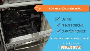 sửa máy rửa chén asko
