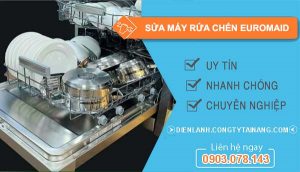 sửa máy rửa chén euromaid
