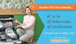 sửa máy rửa chén samsung