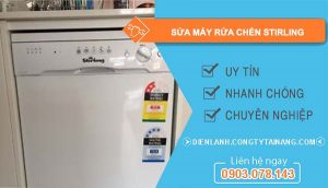 sửa máy rửa chén stirling