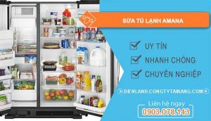 sửa tủ lạnh amana