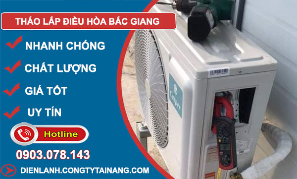 Tháo Lắp Điều Hòa Bắc Giang