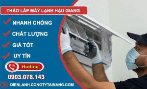 Tháo Lắp Máy Lạnh Hậu Giang
