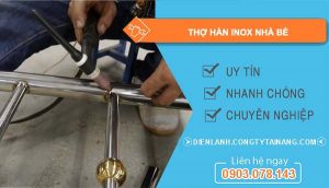 thợ hàn inox nhà bè