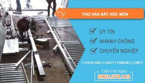 thợ hàn sắt hóc môn