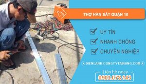 thợ hàn sắt quận 10