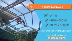 thợ hàn sắt quận 4