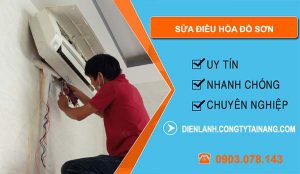 thợ sửa điều hòa đồ sơn