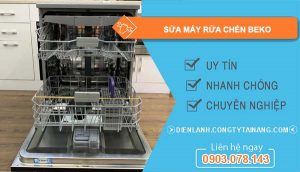 thợ sửa máy rửa chén beko