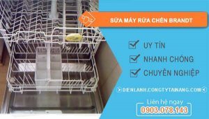 thợ sửa máy rửa chén brandt