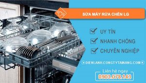 thợ sửa máy rửa chén lg