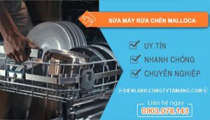 thợ sửa máy rửa chén malloca