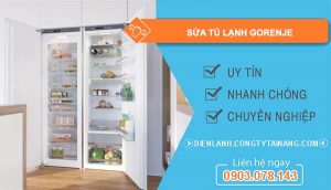 thợ sửa tủ lạnh gorenje