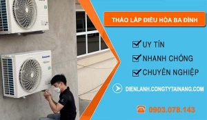 thợ tháo lắp điều hòa ba đình