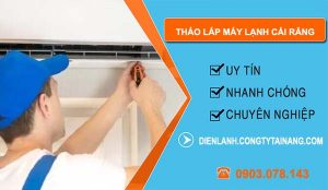 thợ tháo lắp điều hòa cái răng