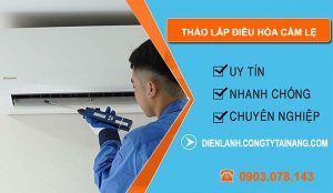 thợ tháo lắp điều hòa cẩm lệ