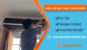 thợ tháo lắp máy lạnh thắng nhất