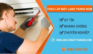 thợ tháo lắp máy lạnh trảng bom