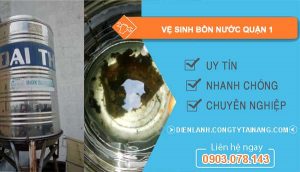 thợ vệ sinh bồn nước quận 1
