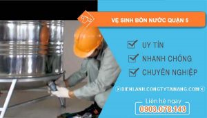thợ vệ sinh bồn nước quận 5