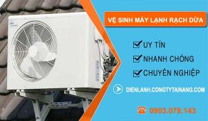 thợ vệ sinh máy lạnh rạch dừa