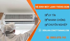thợ vệ sinh máy lạnh trảng bom
