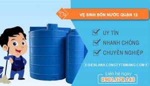 vệ sinh bồn nước quận 12