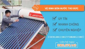 vệ sinh bồn nước thủ đức