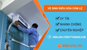 vệ sinh điều hòa cẩm lệ